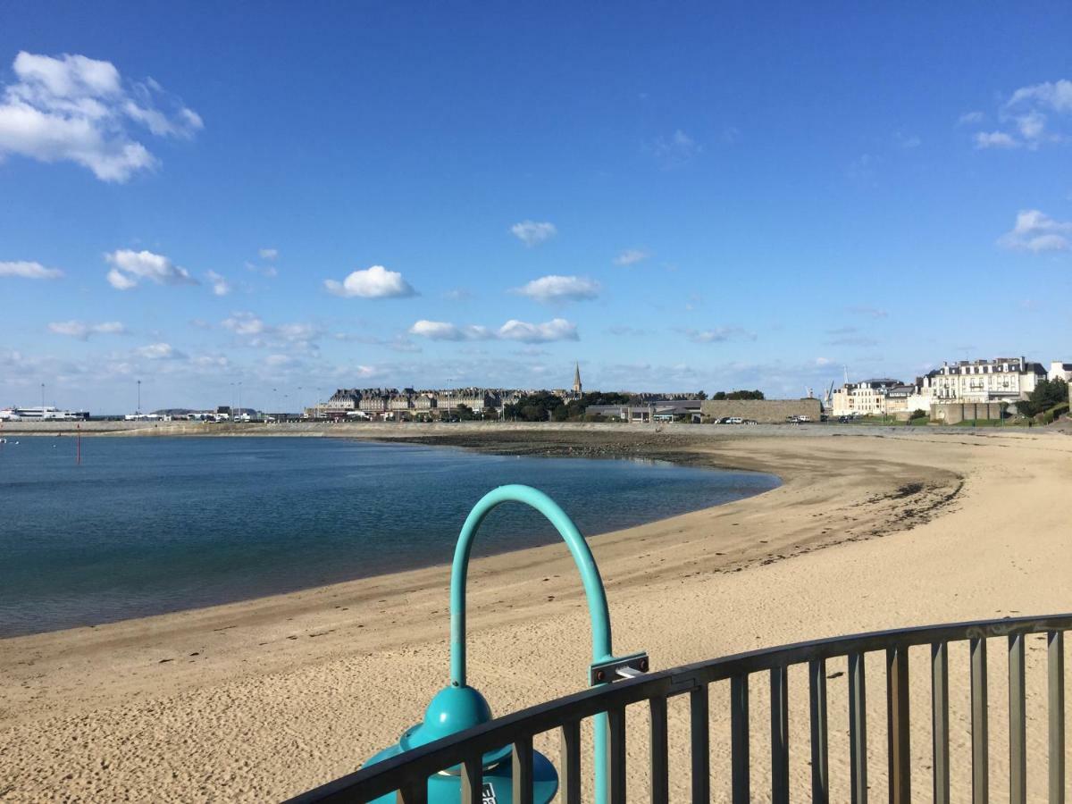 Studio Bord De Plage Des Bas Sablons Saint Malo Luaran gambar