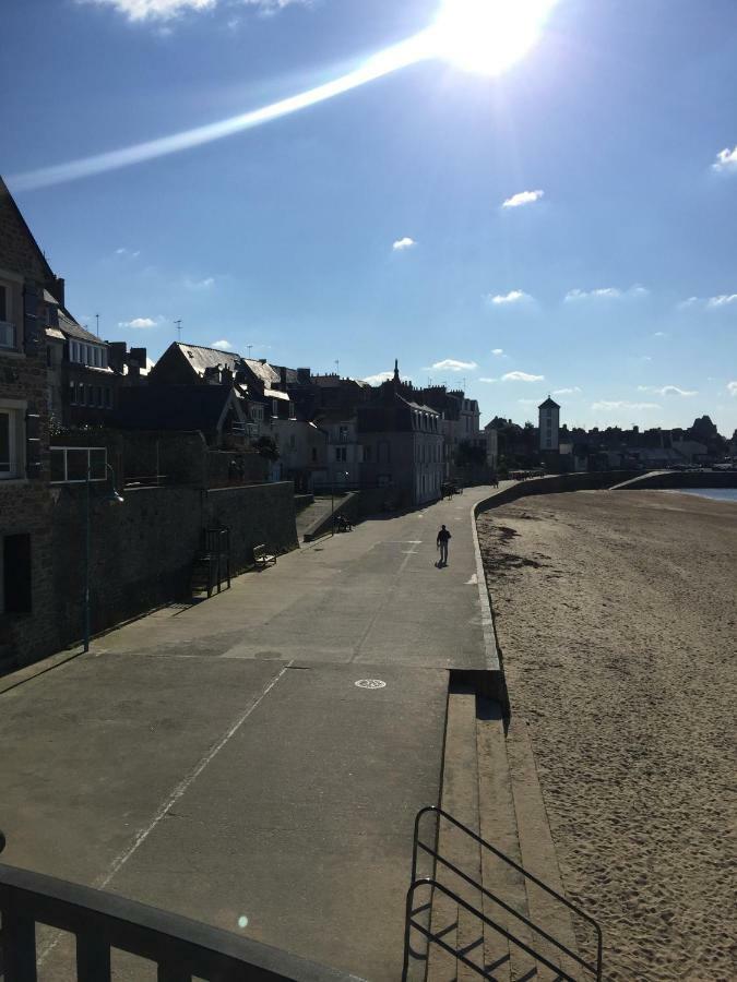 Studio Bord De Plage Des Bas Sablons Saint Malo Luaran gambar